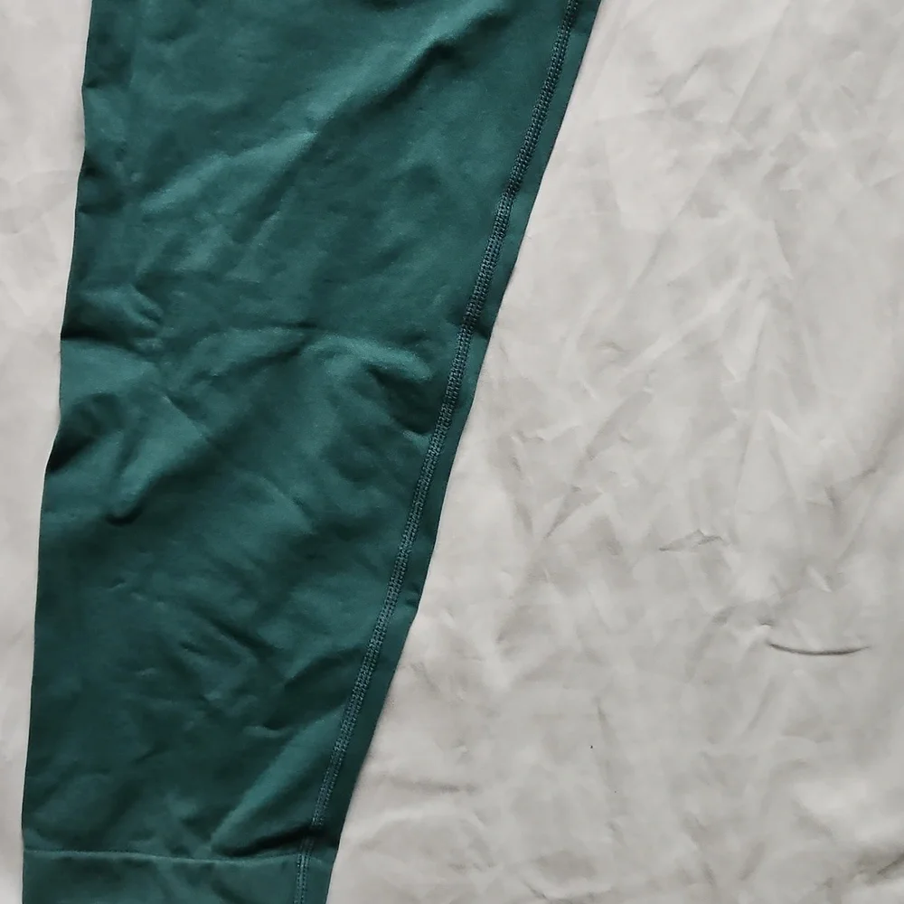 NVGTN Teal High-Waisted Leggings With Tummy Control Pannel, size XL - Picture 5 of 7